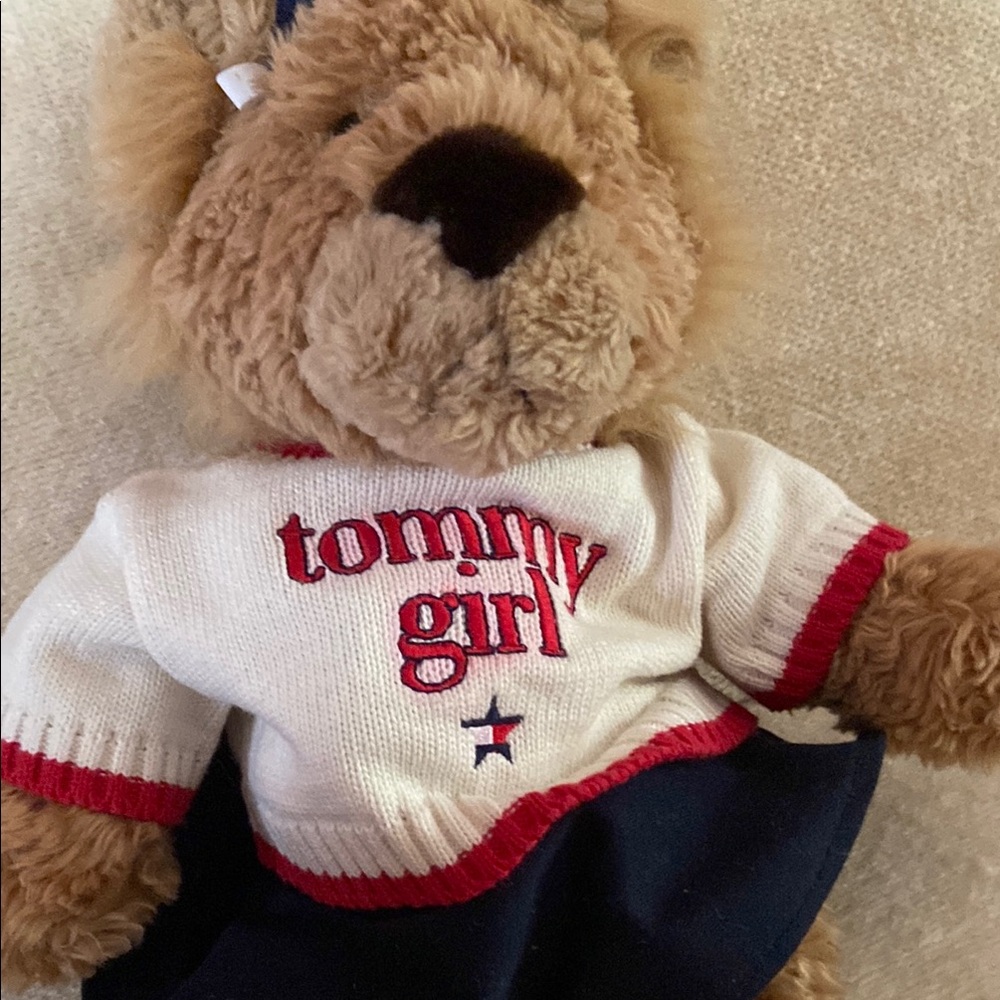 Tommy Hilfiger Bear with White and Navy Outfit from the 90s - Picture 7 of 7